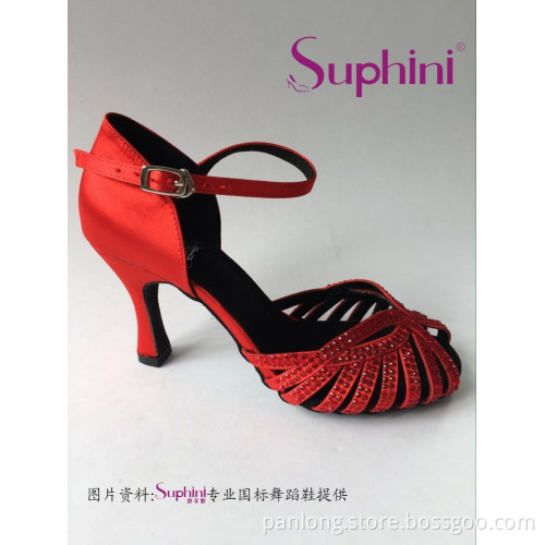 Suphini fashion girls high heels shoes latin 2016
